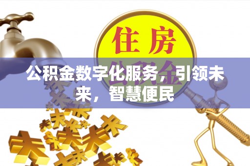 昌平公积金数字化服务，引领未来，智慧便民