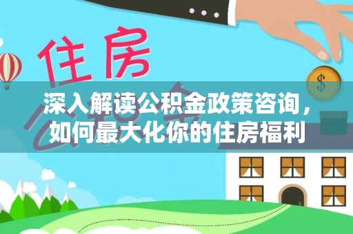 昌平深入解读公积金政策咨询，如何最大化你的住房福利