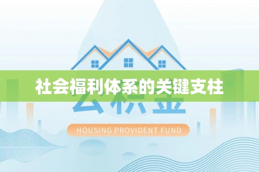 昌平社会福利体系的关键支柱